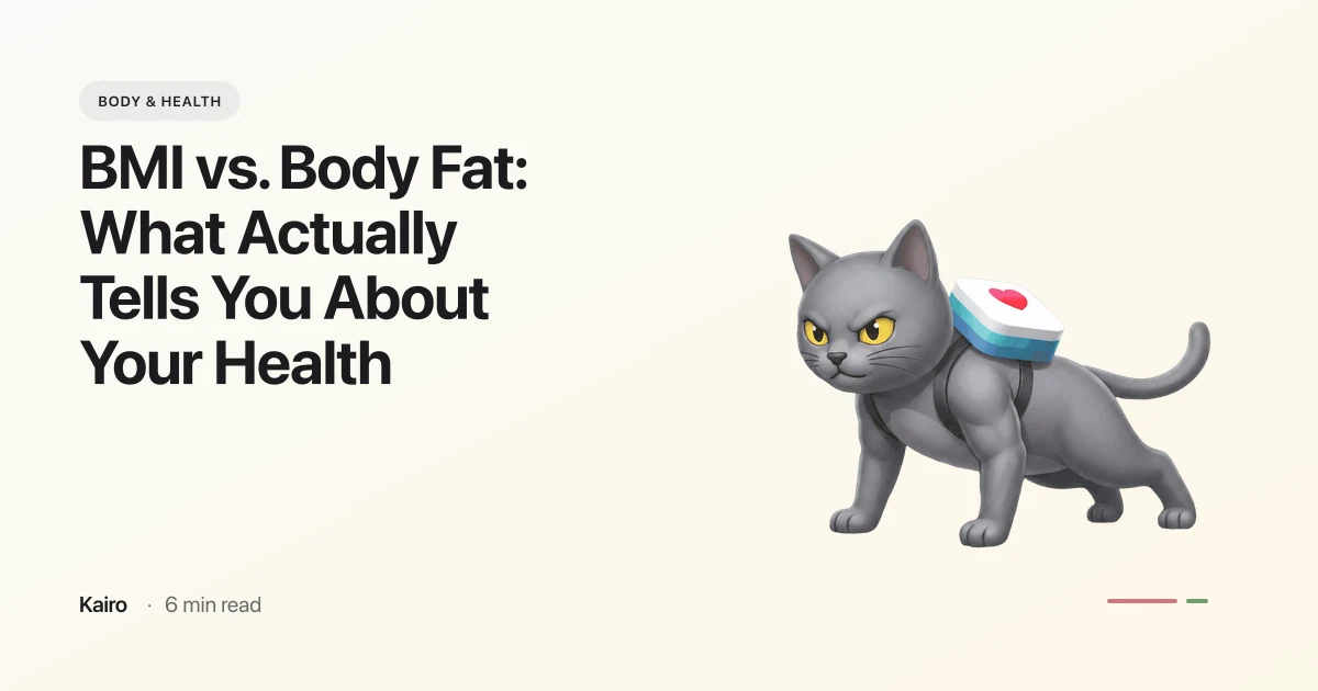 BMI vs. Body Fat: What Actually Tells You About Your Health