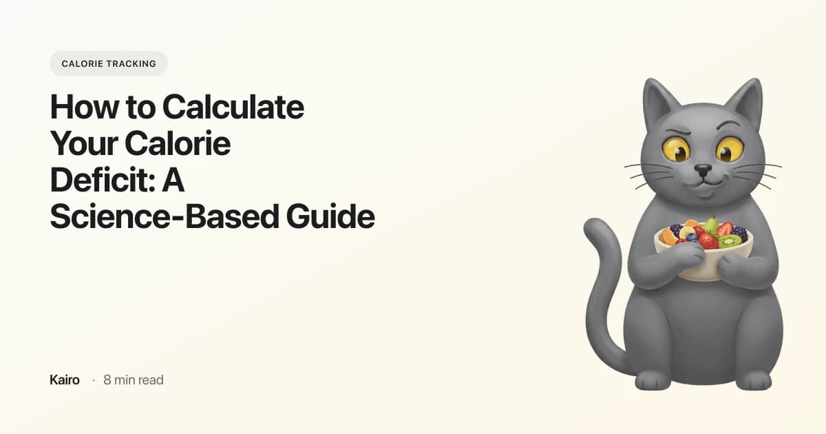 How to Calculate Your Calorie Deficit: A Science-Based Guide