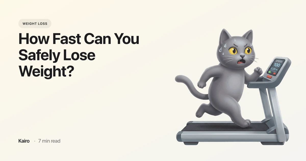 How Fast Can You Safely Lose Weight?