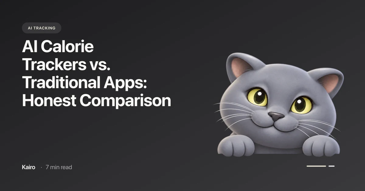 AI Calorie Trackers vs. Traditional Apps: Honest Comparison