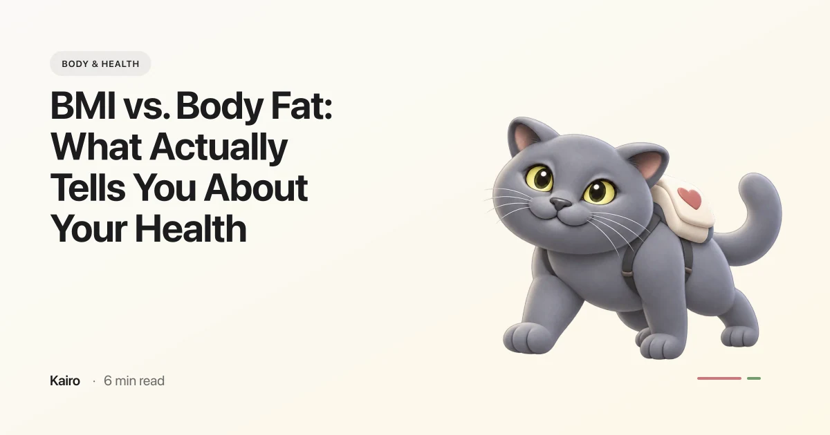 BMI vs. Body Fat: What Actually Tells You About Your Health