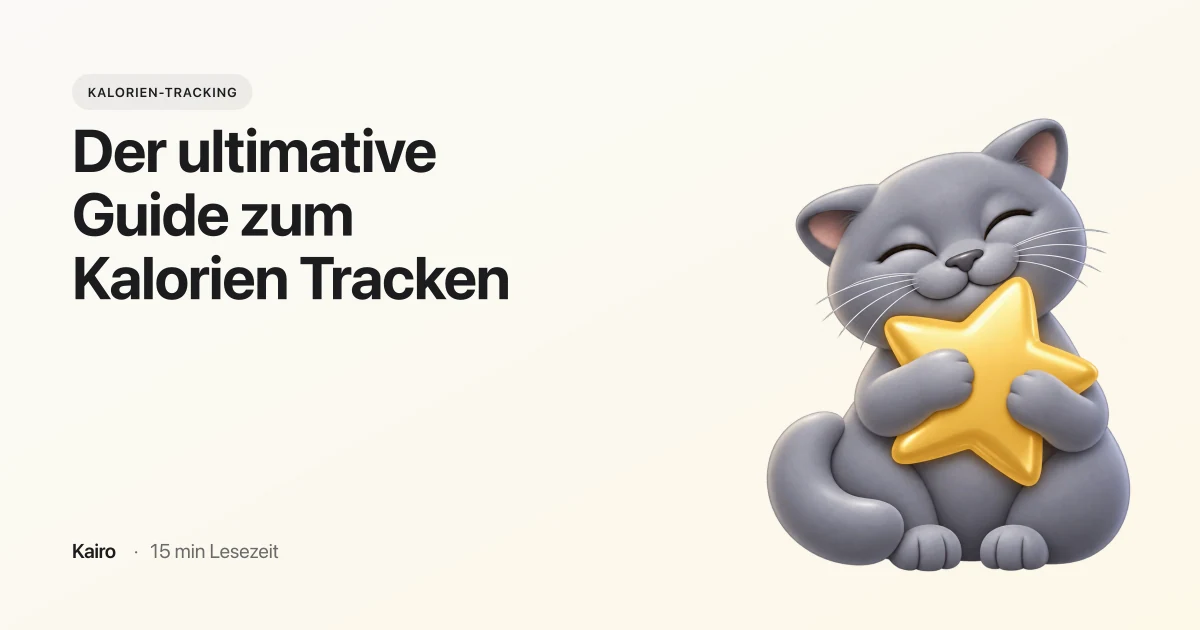 Der ultimative Guide zum Kalorien Tracken