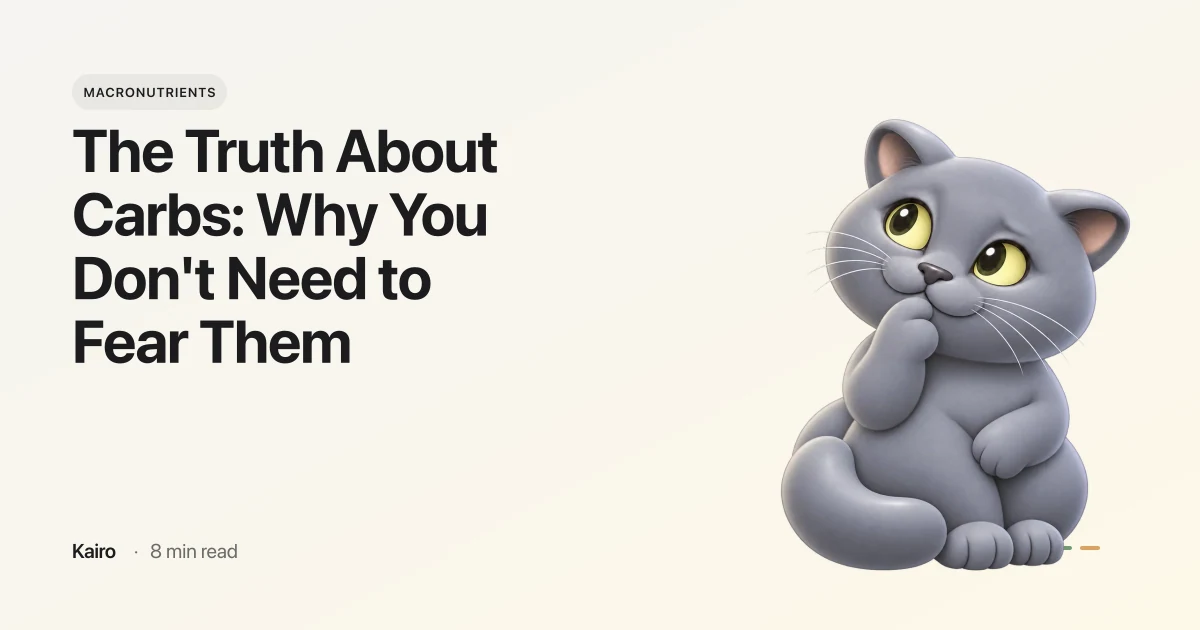 The Truth About Carbs: Why You Don't Need to Fear Them