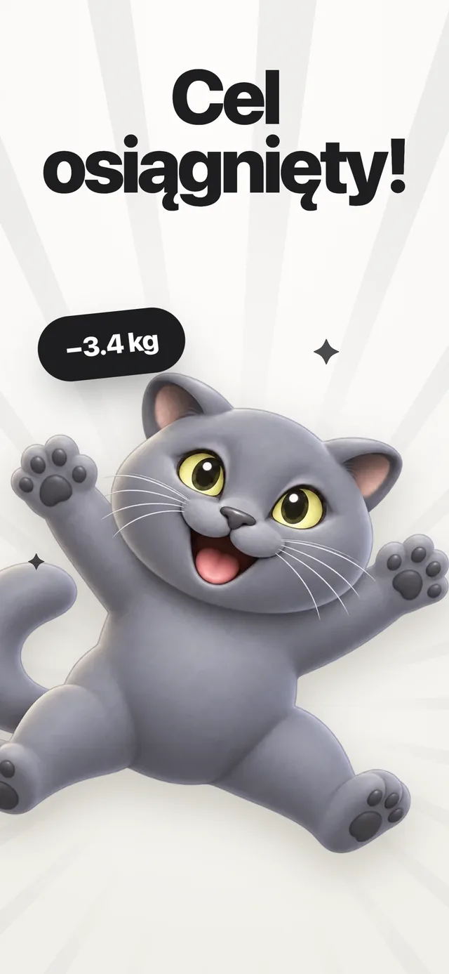 Kairo świętuje osiągnięty cel: minus 3,4 kg